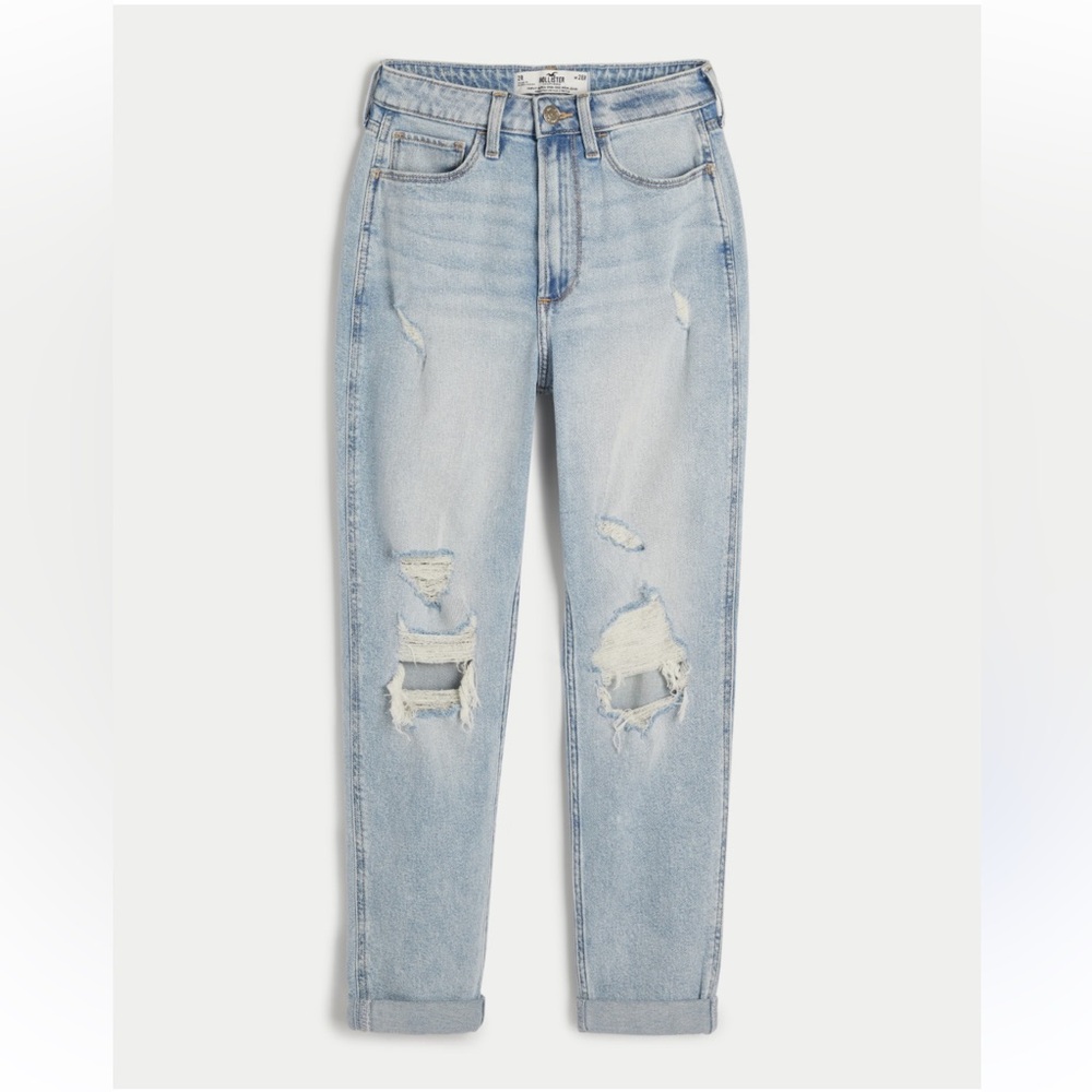 Hollister Ultra High Rise Classic Stretch Light Wash Jeans 3R